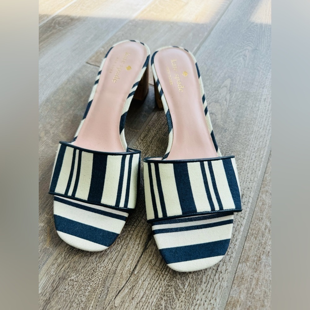 Kate Spade | Cambrey Stripe Sandals NWOT Size 9